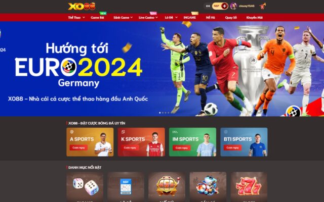 HƯỚNG DẪN DANH BAI XO88 DẪN ĐẦU XU THẾ LIVE CASINO Nhà cái Xo88 - nhà cái đến từ Anh Quốc