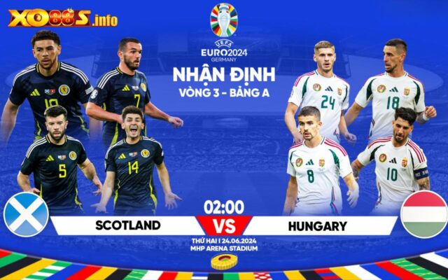 Nhận Định Trận Đấu Scotland Vs Hungary EURO 2024